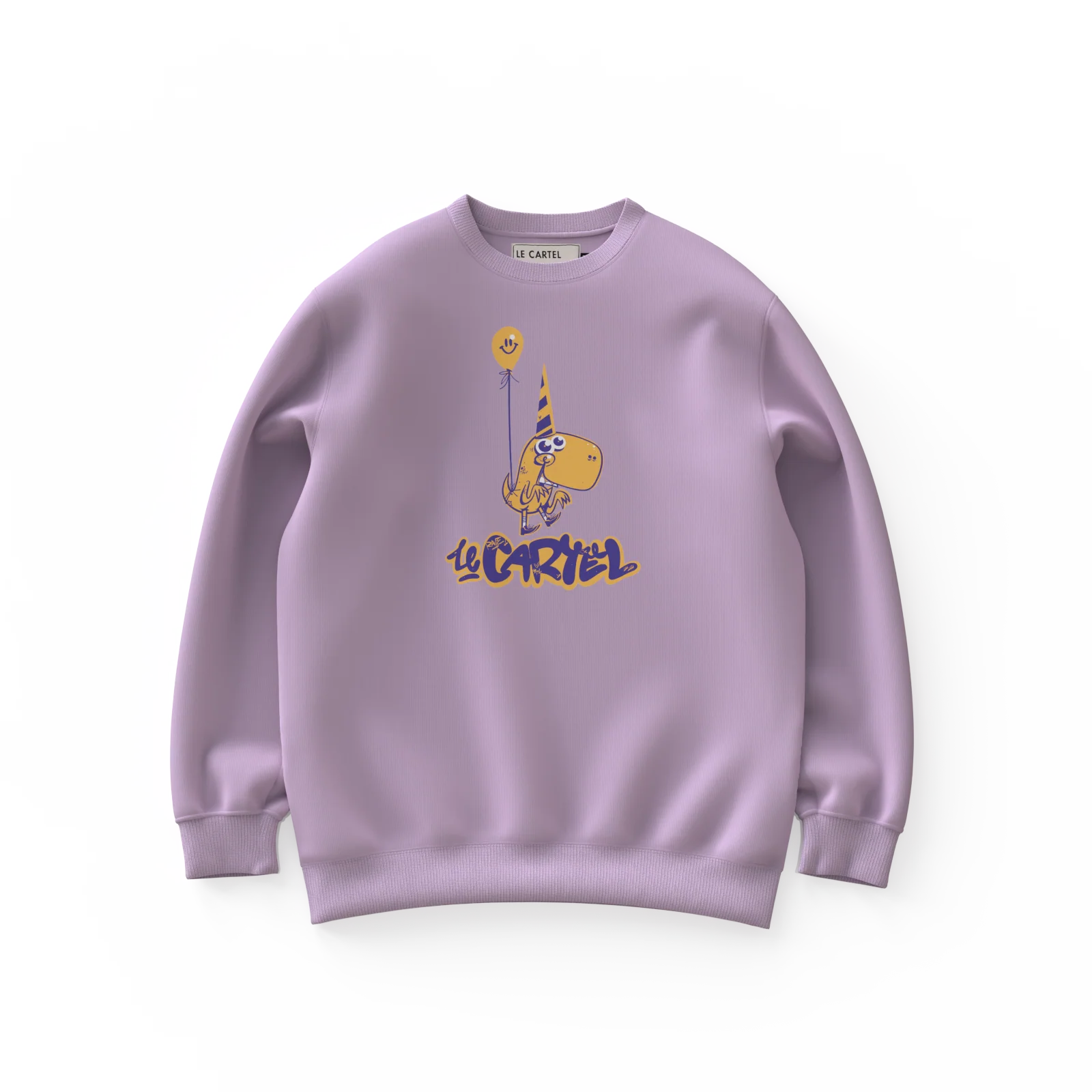 10 YEARS・Crewneck unisexe・Lilas - Image 2