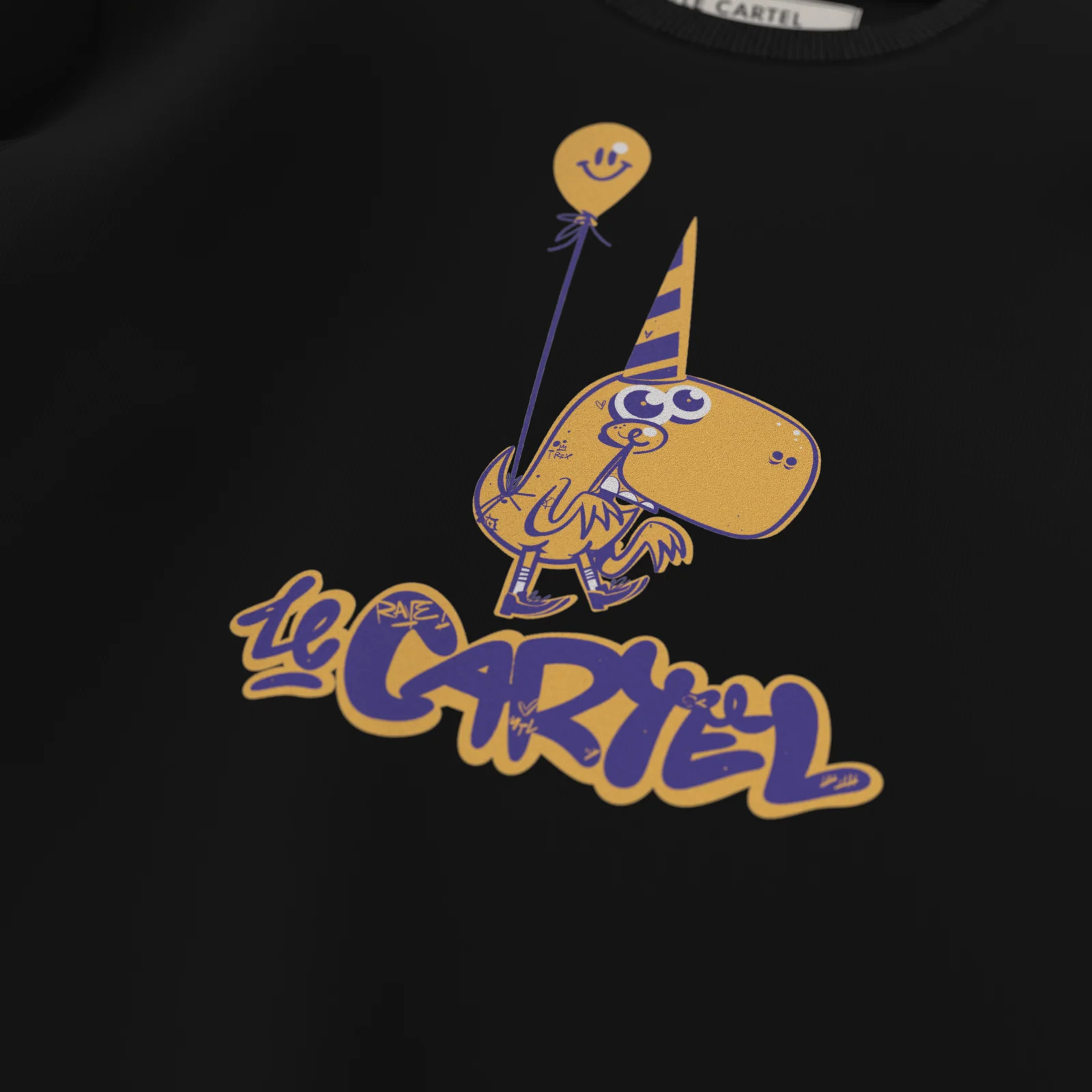 10 YEARS・Crewneck unisexe・Noir - Image 3