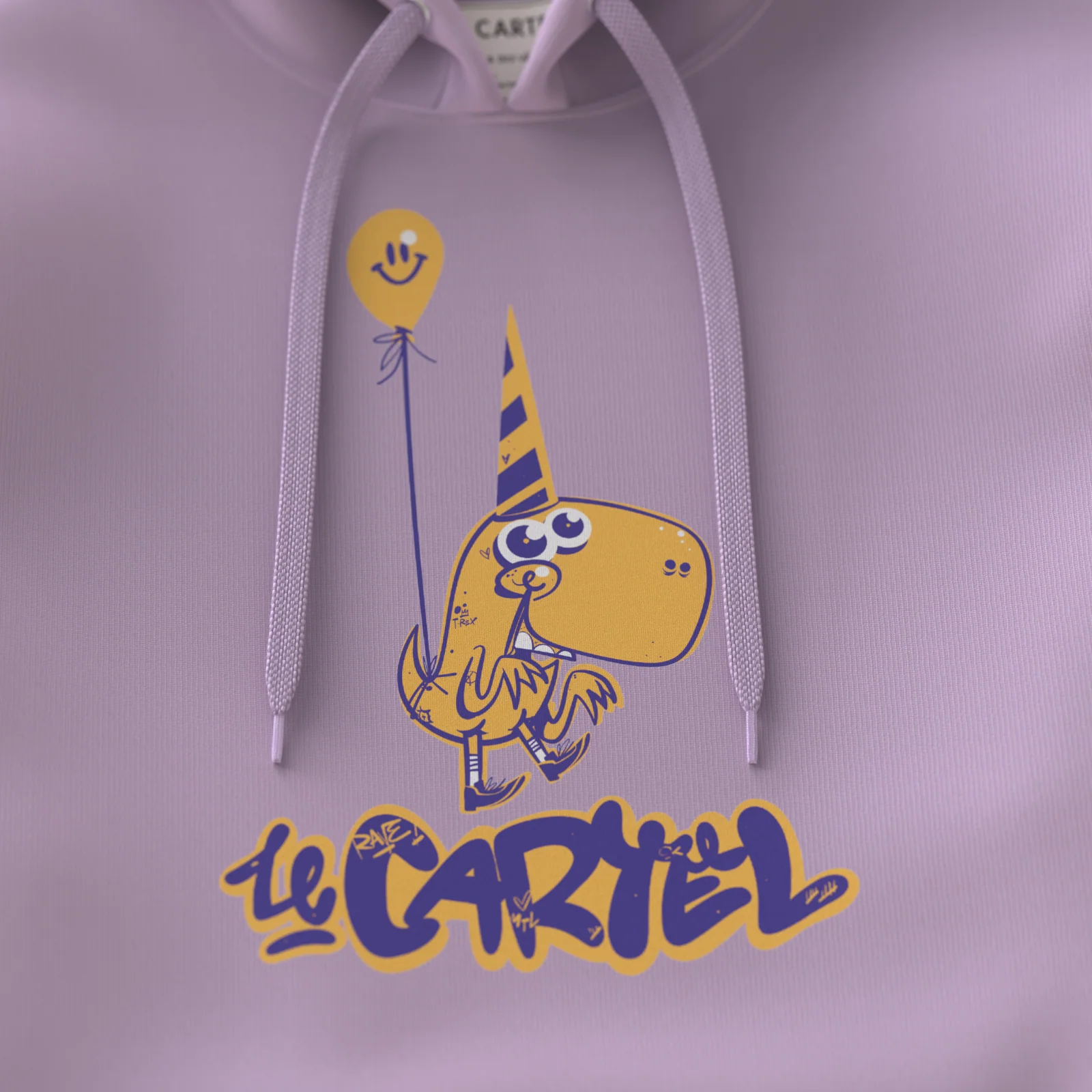 10 YEARS・Hoodie unisexe・Lilas - Image 3