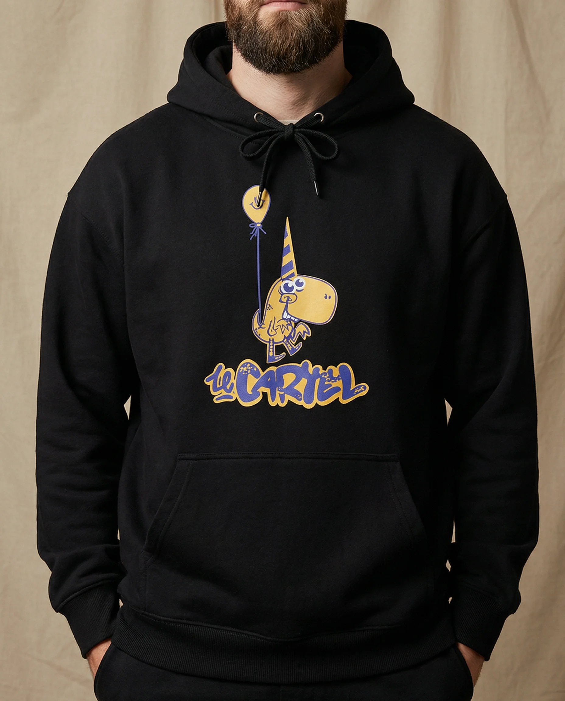 10 YEARS・Hoodie unisexe・Noir