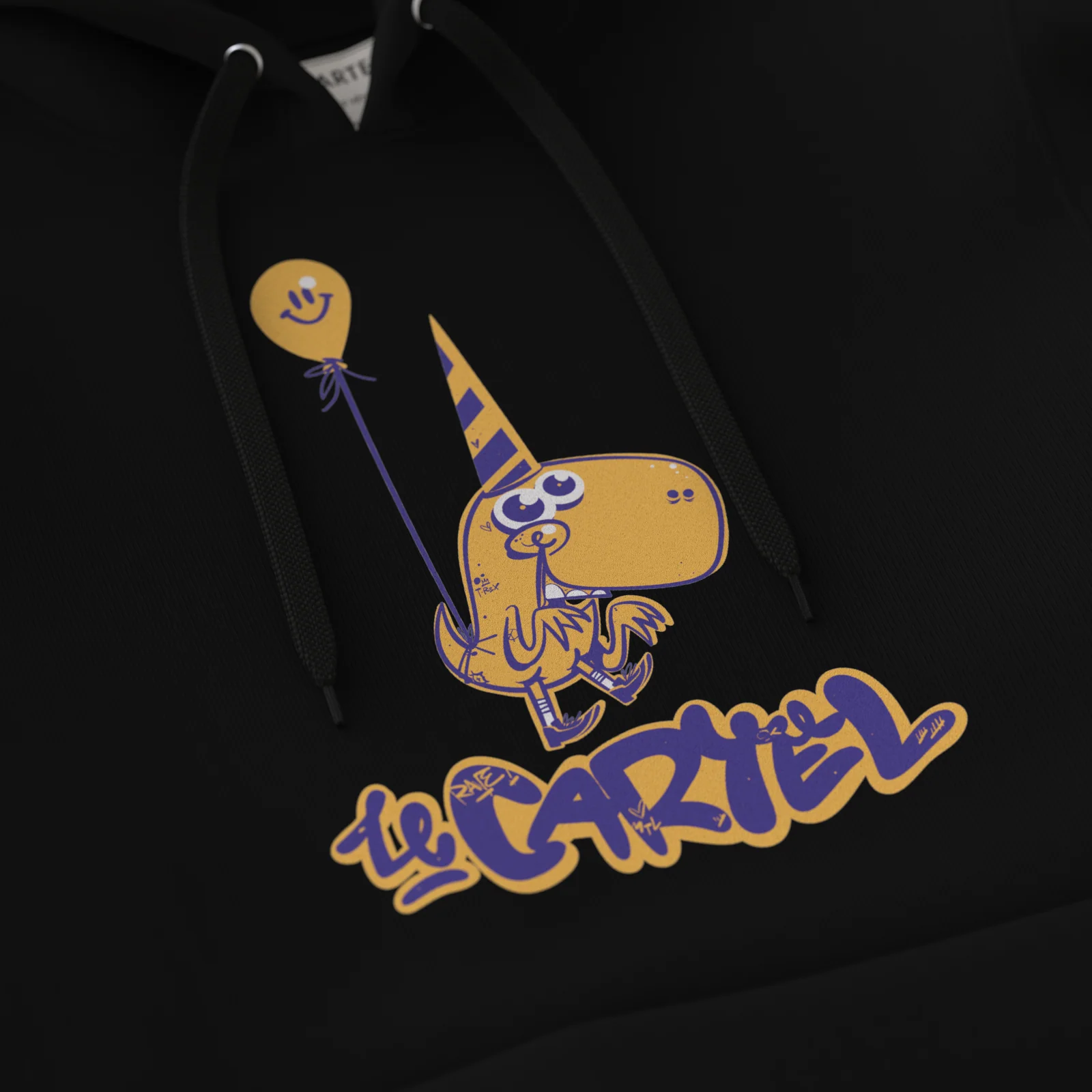10 YEARS・Hoodie unisexe・Noir - Image 3