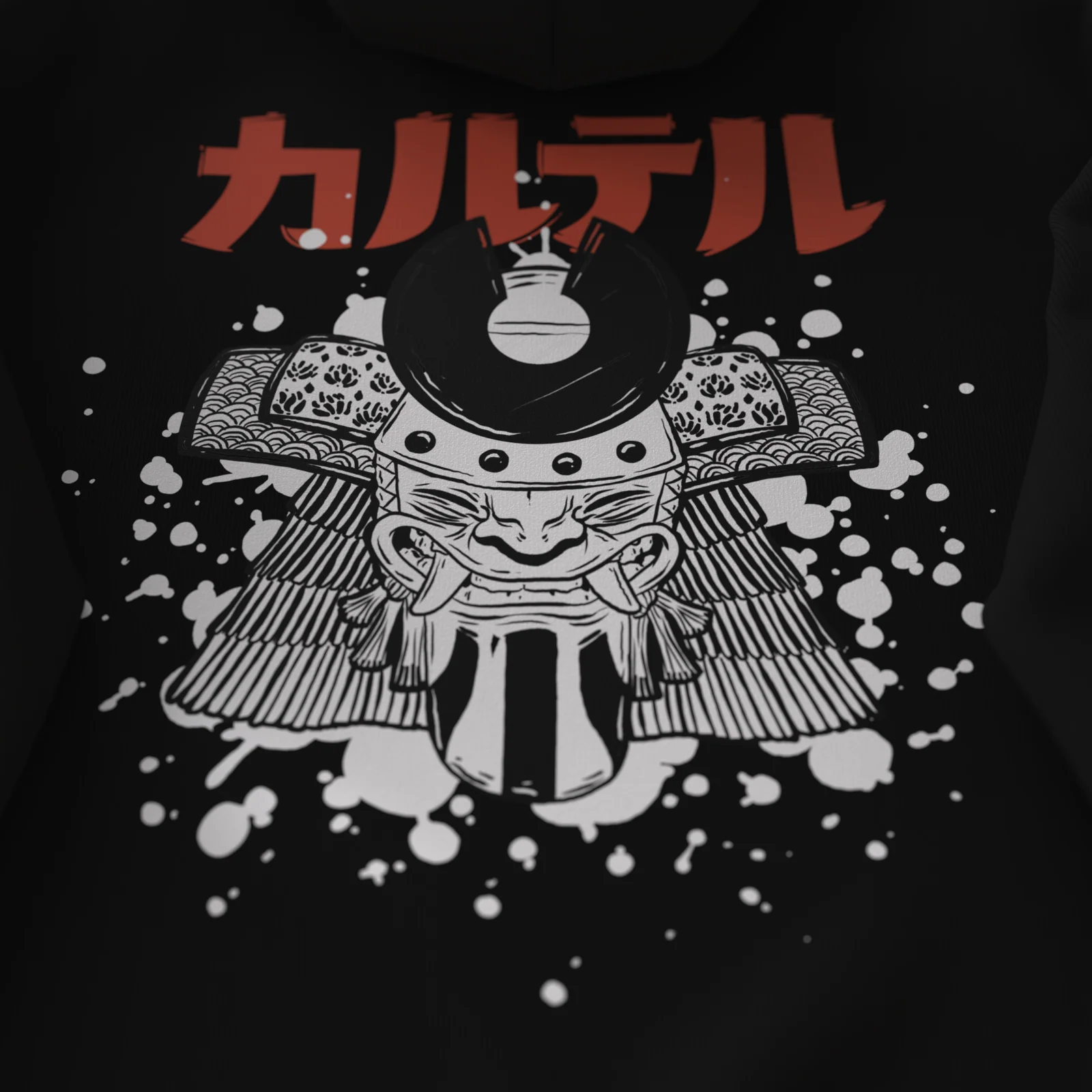 BUSHIDO・Hoodie unisexe・Noir - Image 4