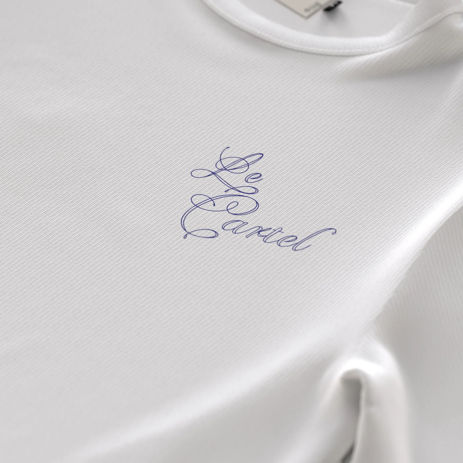 COMBUSTION LENTE・T-shirt ample unisexe・Blanc - Image 5