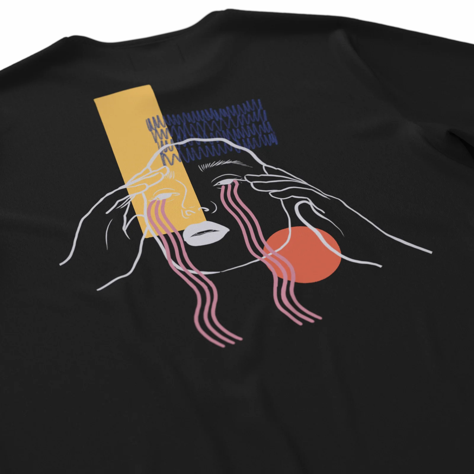 CONFUSION・T-shirt unisexe・Noir - Image 3