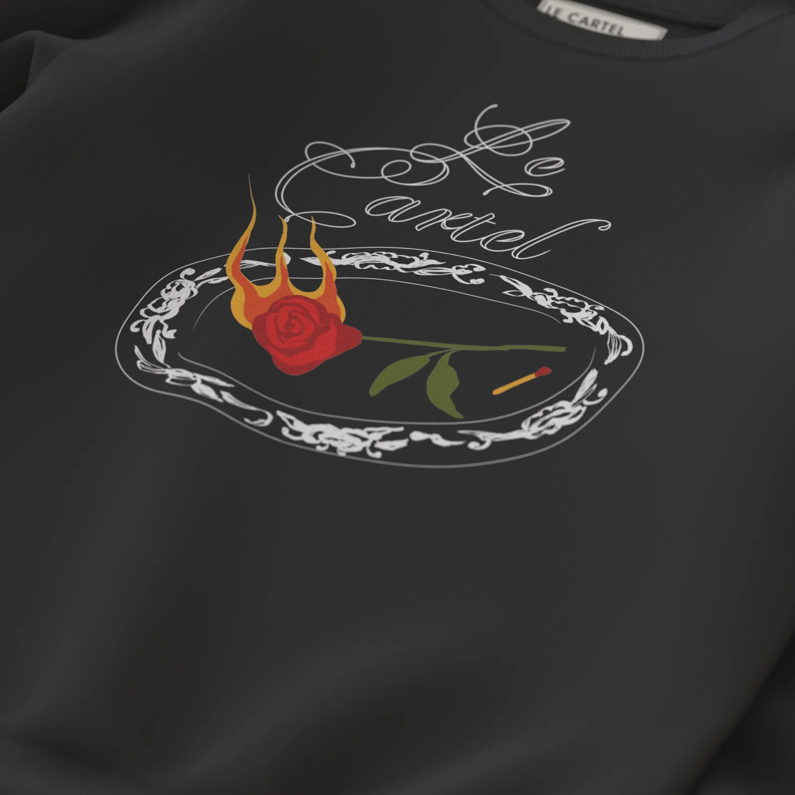 EPI-LOGUE・Crewneck ample unisexe・Noir - Image 3