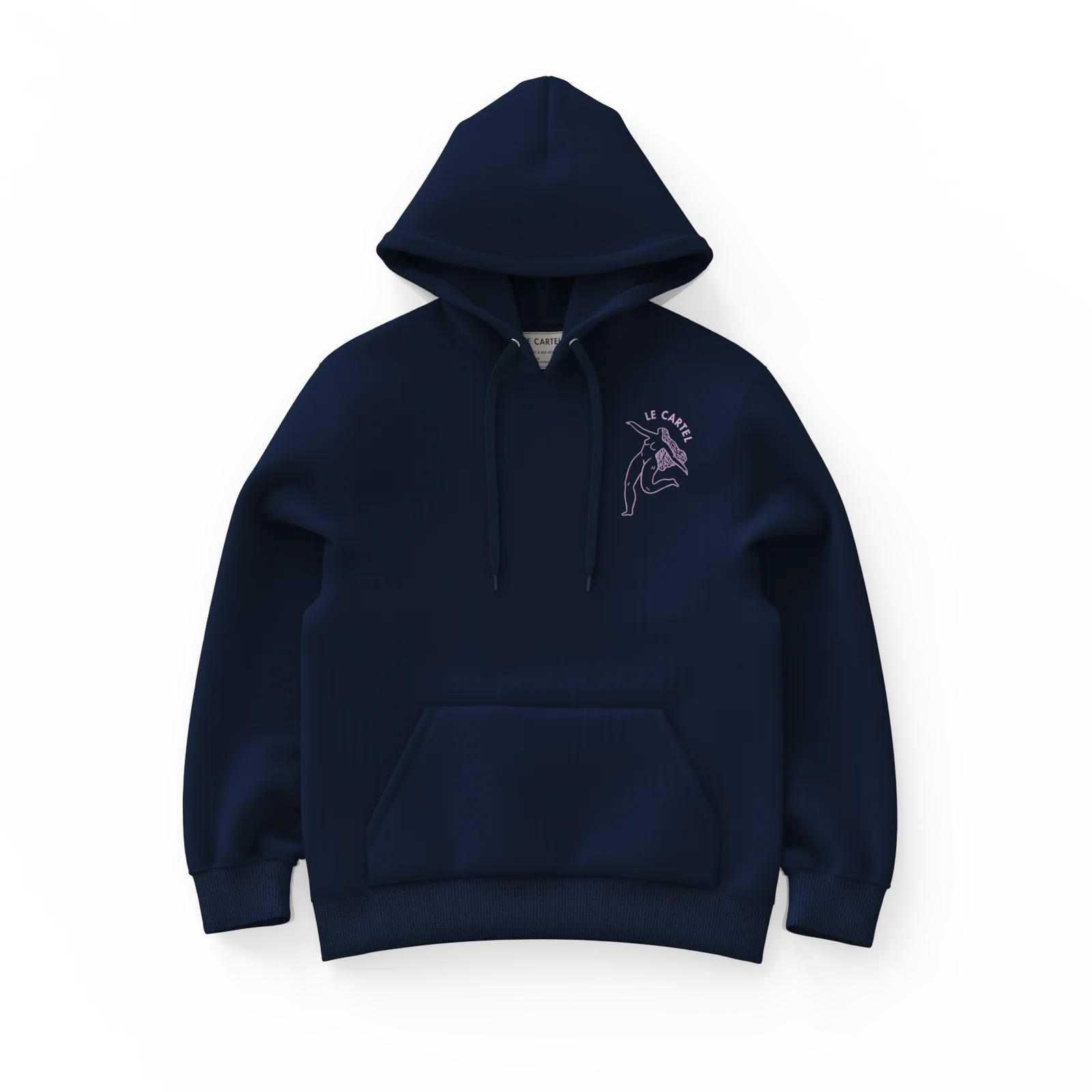 FONTAINE・Hoodie unisexe・Bleu marin - Image 3