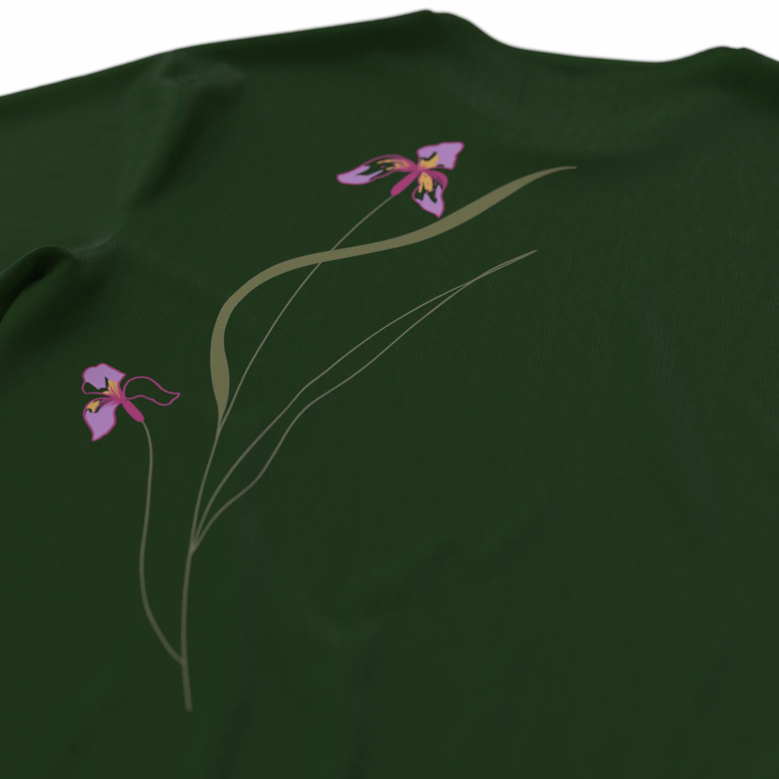 IRIS・T-shirt unisexe・Vert - Image 3