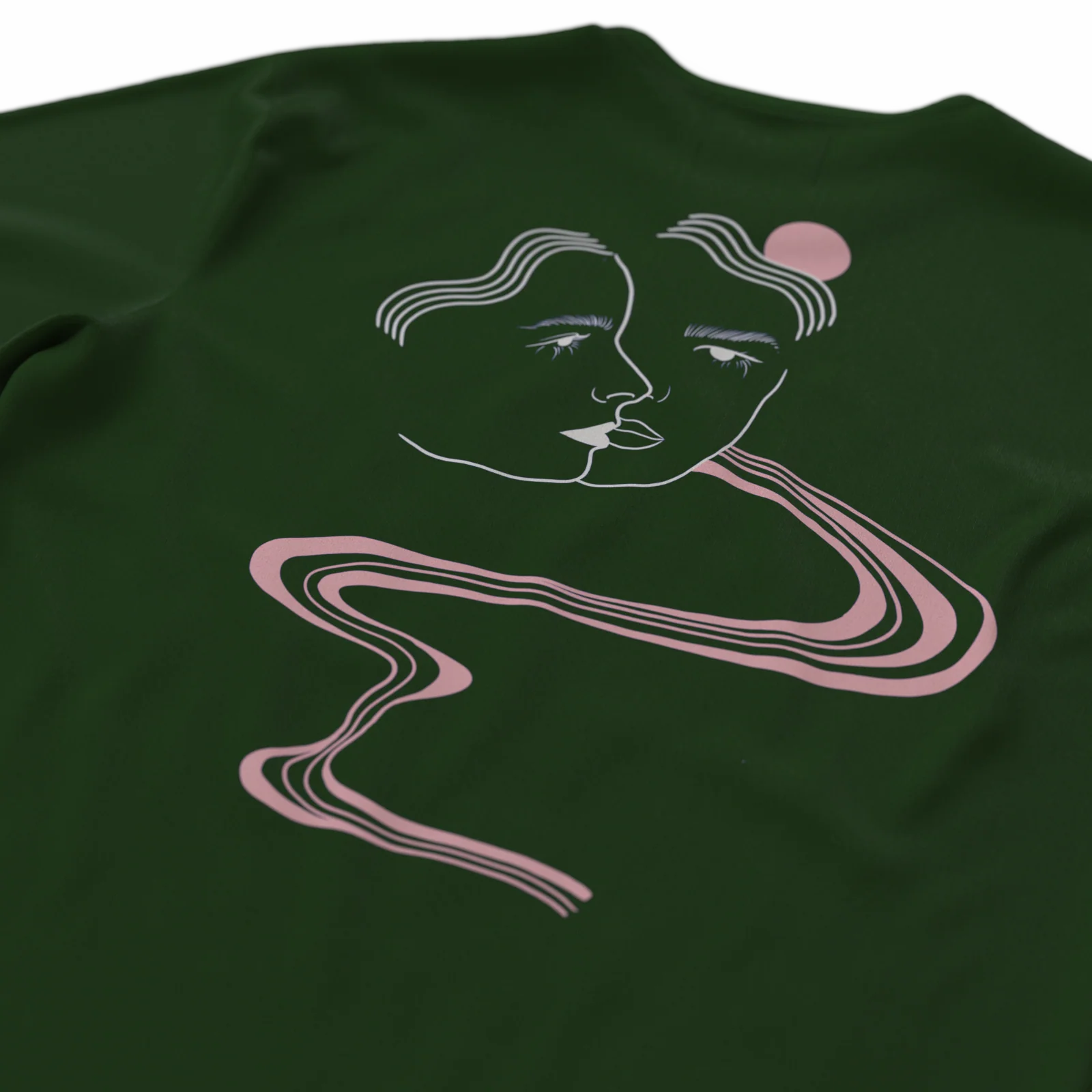 RIVER・T-shirt unisexe・Vert - Image 3